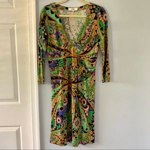 Tibi paisley printed midi dress